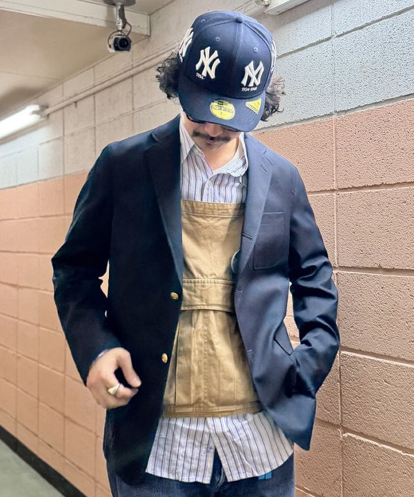 BAKU(東江 漠)さんの「BEAMS WOMEN｜コンバット ウール 3ボタン ブレザー」を使ったコーディネート