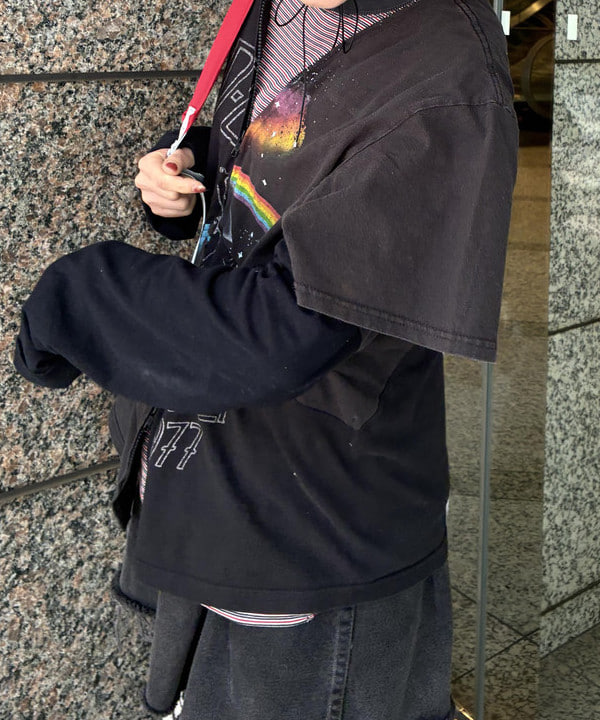 森本 理絵さんの「BEAMS WOMEN｜パッカブル バックパック」を使ったコーディネート