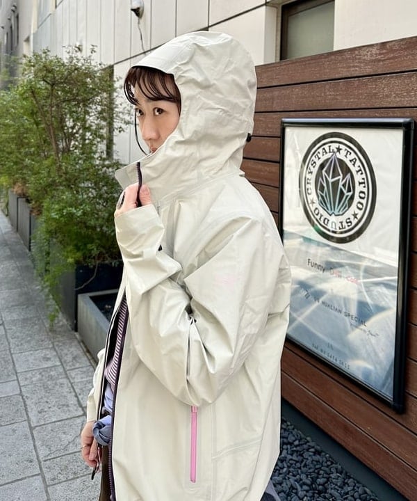 イシイ サオリさんの「BEAMS WOMEN｜【別注】Healthknit / ワッフル ボーダー Tシャツ」を使ったコーディネート