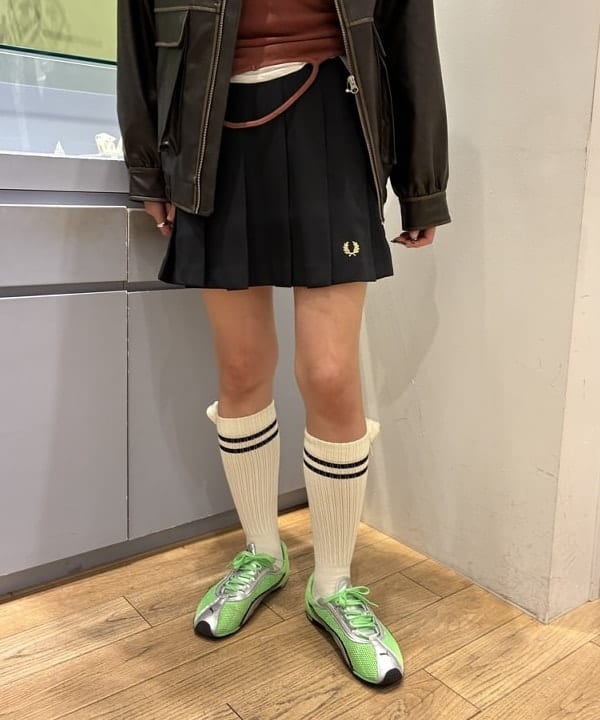 れいなさんの「BEAMS WOMEN｜フェイクレザー フライト ジャケット」を使ったコーディネート