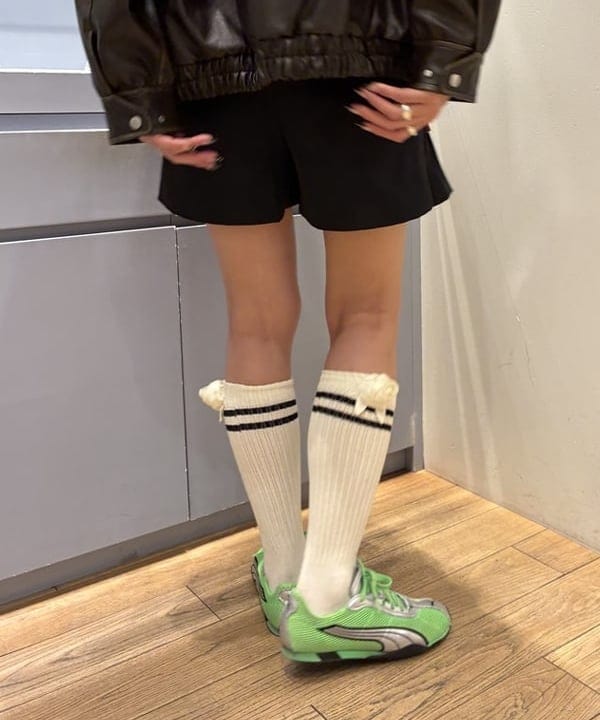 れいなさんの「BEAMS WOMEN｜フェイクレザー フライト ジャケット」を使ったコーディネート