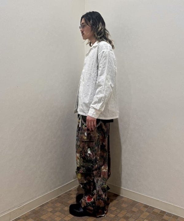 Ryohei Takataさんの「BEAMS WOMEN｜ルーズ クルーネック サーマル」を使ったコーディネート