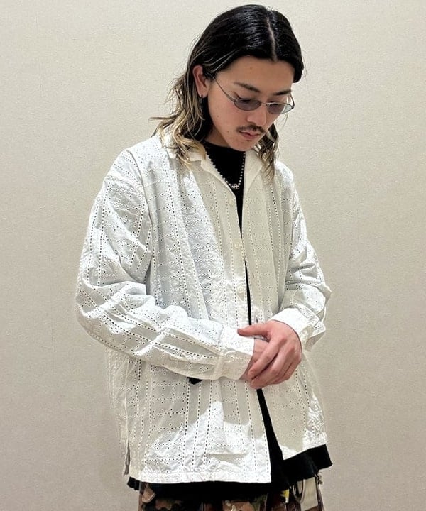 Ryohei Takataさんの「BEAMS WOMEN｜ルーズ クルーネック サーマル」を使ったコーディネート