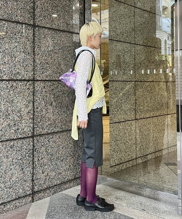 あさひさんの「BEAMS WOMEN｜HEY！Mrs ROSE / Overlap Boston Bag」を使ったコーディネート