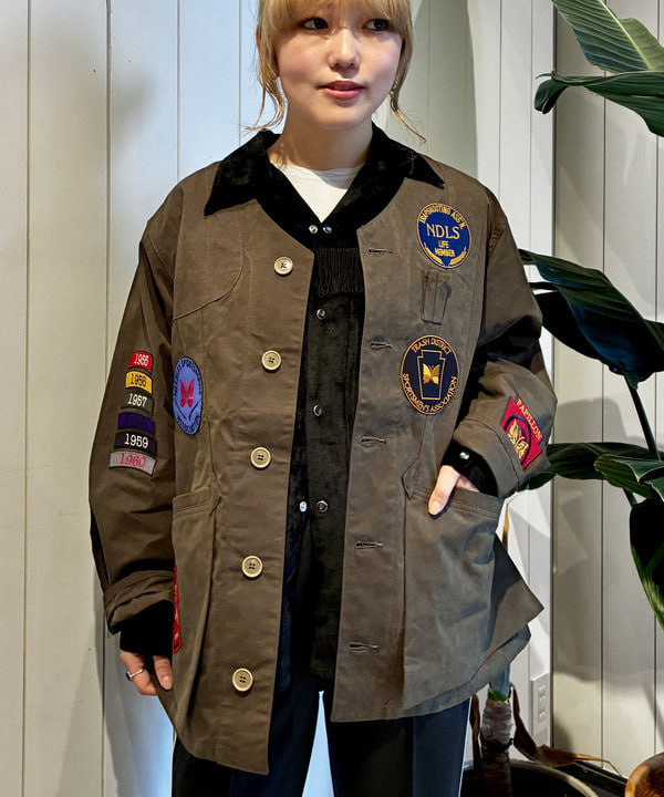 小原 もこさんの「BEAMS WOMEN｜リブ クルー 3/4」を使ったコーディネート