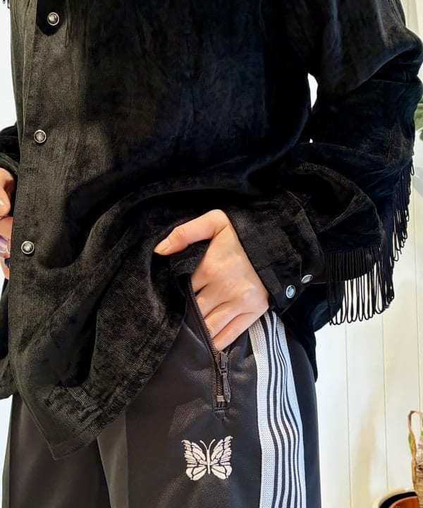 小原 もこさんの「BEAMS WOMEN｜リブ クルー 3/4」を使ったコーディネート