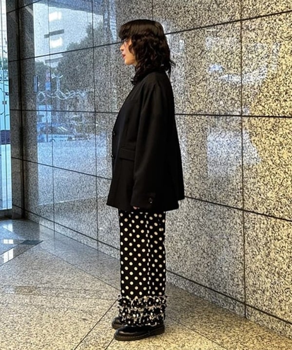 Sakiさんの「BEAMS WOMEN｜ノーカラー ビッグ ジャケット」を使ったコーディネート