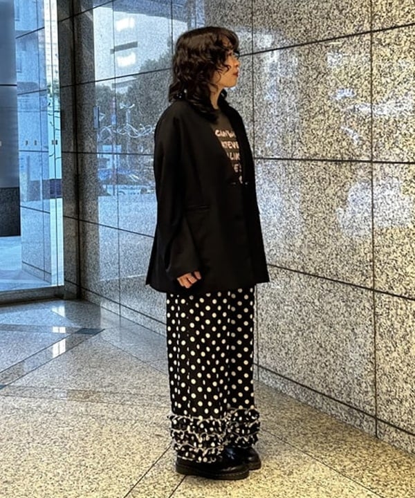 Sakiさんの「BEAMS WOMEN｜ノーカラー ビッグ ジャケット」を使ったコーディネート