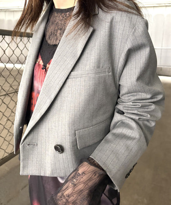 むりょさんの「BEAMS WOMEN｜レース テープ キリカエ Tシャツ」を使ったコーディネート