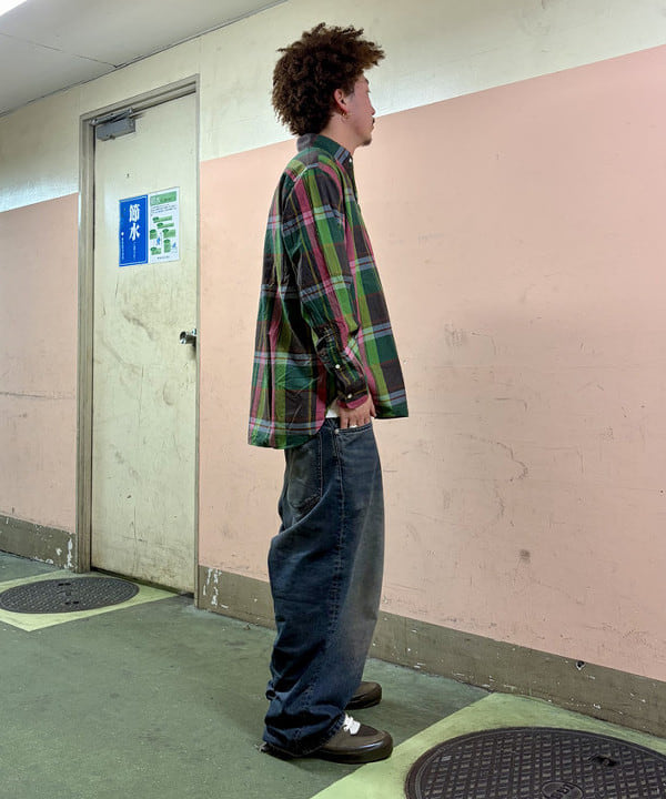 川端 大翔さんの「BEAMS WOMEN｜B.D. Classic-fit Madras」を使ったコーディネート