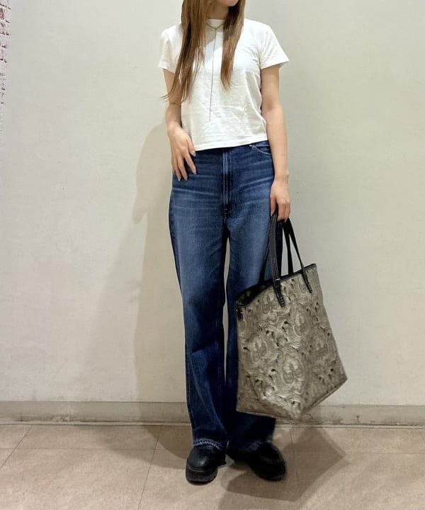 CHIHIROさんの「BEAMS WOMEN｜ドライカルゼ ベルテッド ジャケット」を使ったコーディネート