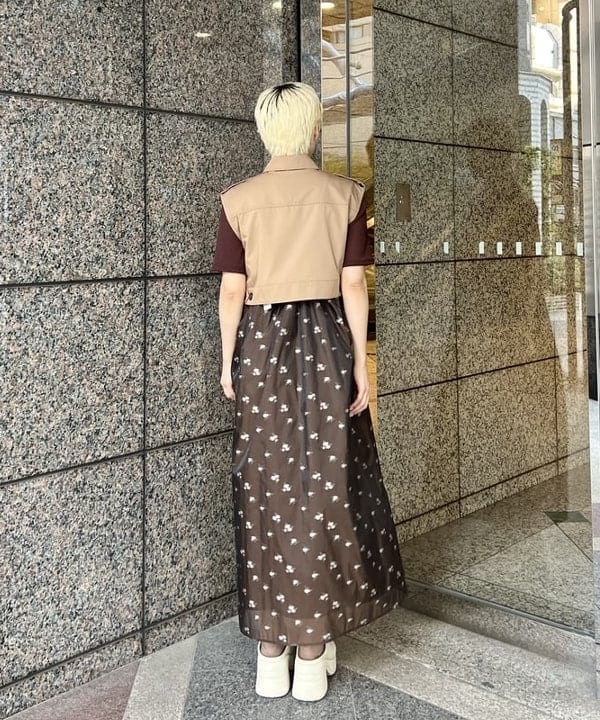 あさひさんの「BEAMS WOMEN｜ジップ ヨーク ベスト」を使ったコーディネート