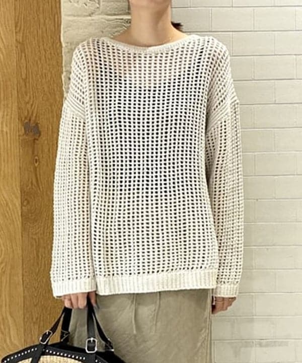 ヒライさんの「BEAMS WOMEN｜VIOLAd&rsquo;ORO / アバカ スタッズ トートバッグ」を使ったコーディネート