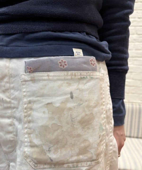 クロサワさんの「BEAMS WOMEN｜ボーイ ベーシック ロングスリーブ」を使ったコーディネート