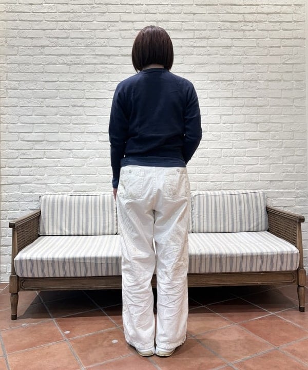 クロサワさんの「BEAMS WOMEN｜ボーイ ベーシック ロングスリーブ」を使ったコーディネート