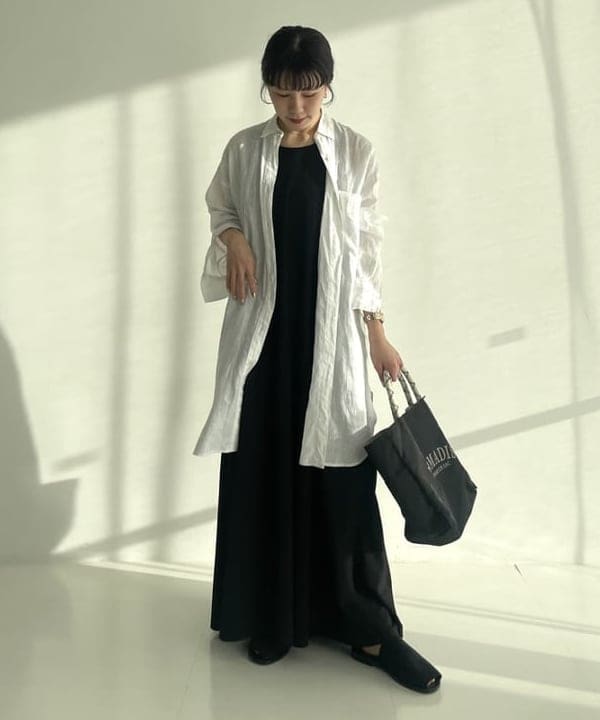 SAKAIさんの「BEAMS WOMEN｜ビーチサイド シャツ .M」を使ったコーディネート