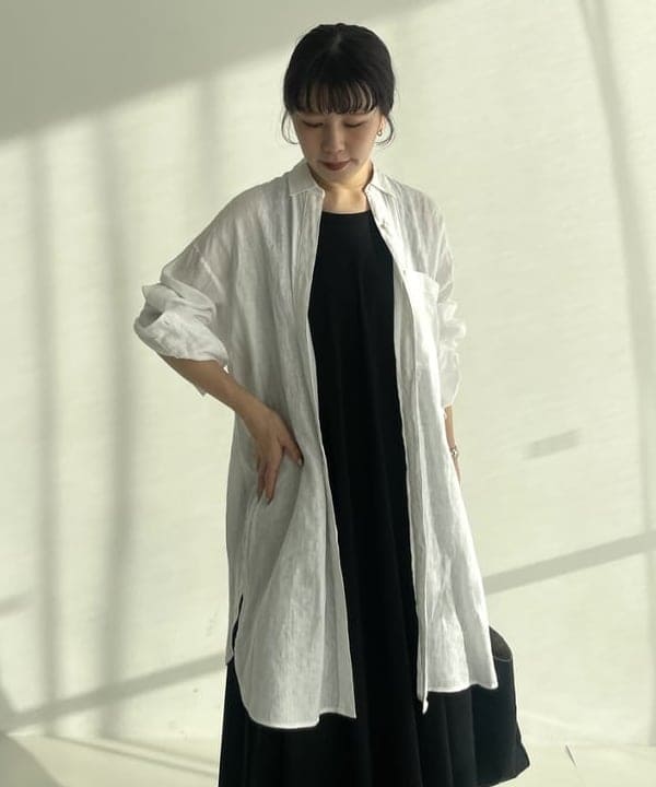 SAKAIさんの「BEAMS WOMEN｜ビーチサイド シャツ .M」を使ったコーディネート