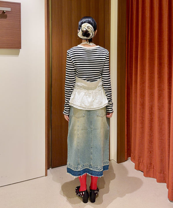 むりょさんの「BEAMS WOMEN｜ ドット メッシュ パンプス」を使ったコーディネート