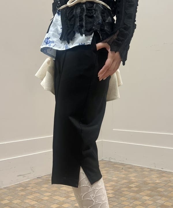 あさひさんの「BEAMS WOMEN｜メッシュ ストライプ カーディガン」を使ったコーディネート