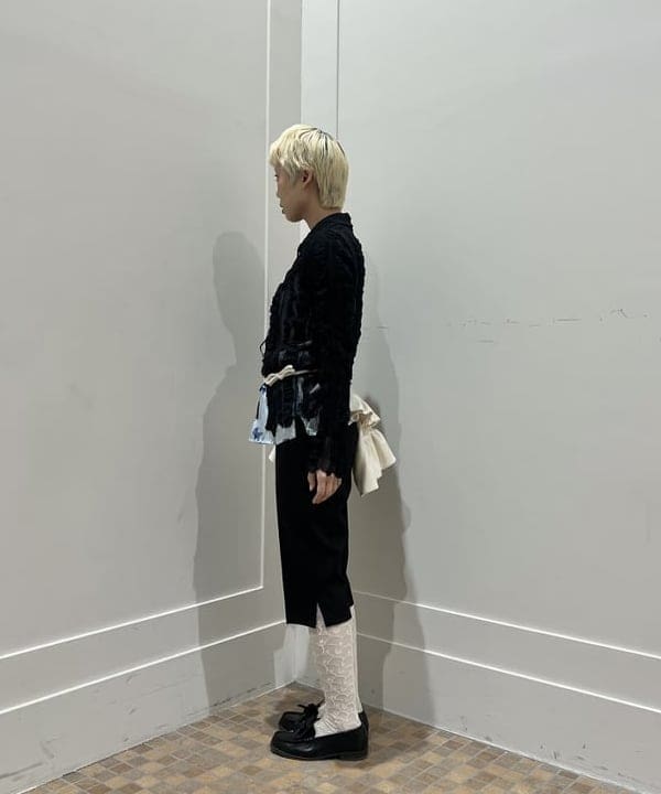 あさひさんの「BEAMS WOMEN｜メッシュ ストライプ カーディガン」を使ったコーディネート