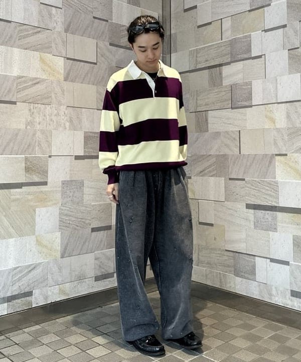 久保田 耀さんの「テック ジップ フーディ―」を使ったコーディネート