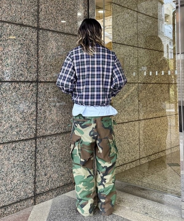 Ryohei Takataさんの「BEAMS WOMEN｜チェック ジップ ブルゾン」を使ったコーディネート