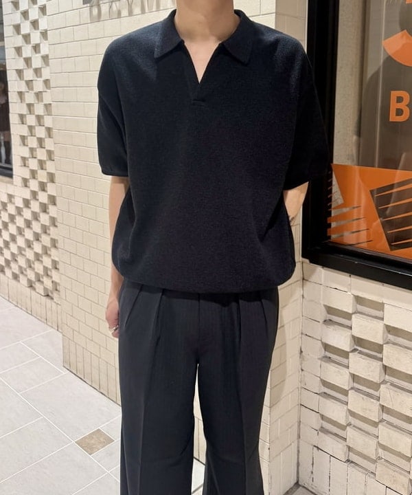 藤井 倖輝さんの「BEAMS WOMEN｜ワイドストレート 2プリーツ  スラックス」を使ったコーディネート