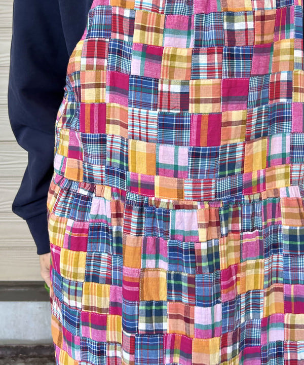 MATSUMOTO AMIさんの「BEAMS WOMEN｜リバティ フリル 5分袖 シャツ」を使ったコーディネート