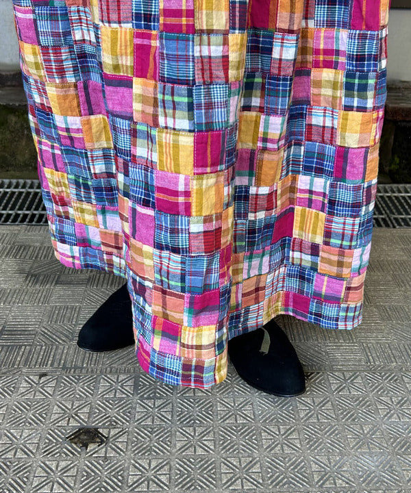 MATSUMOTO AMIさんの「BEAMS WOMEN｜リバティ フリル 5分袖 シャツ」を使ったコーディネート