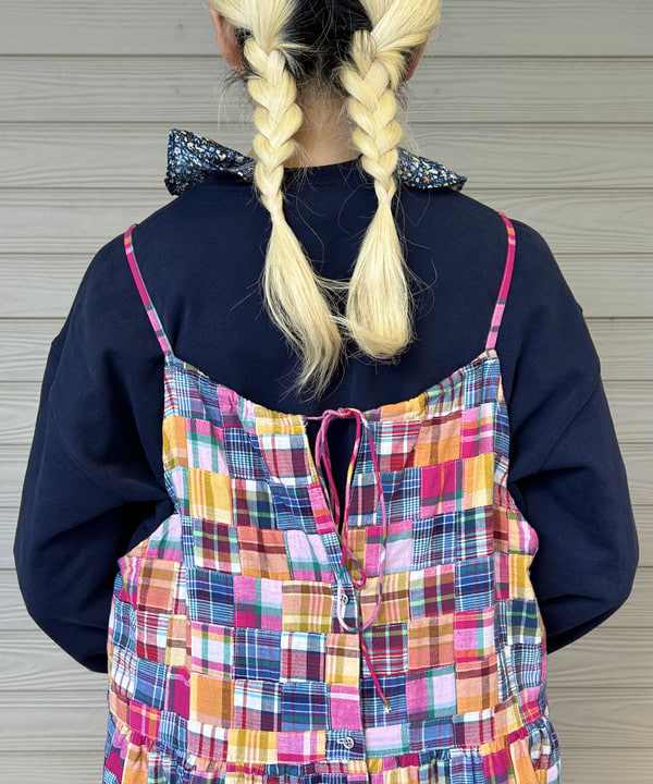 MATSUMOTO AMIさんの「BEAMS WOMEN｜リバティ フリル 5分袖 シャツ」を使ったコーディネート