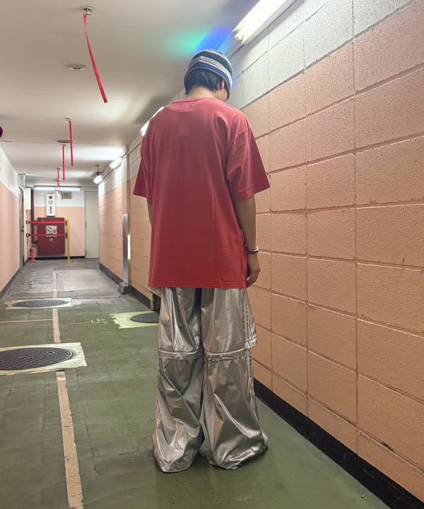 岡安 優馬さんの「BEAMS WOMEN｜マルチボーダー ワッチキャップ」を使ったコーディネート