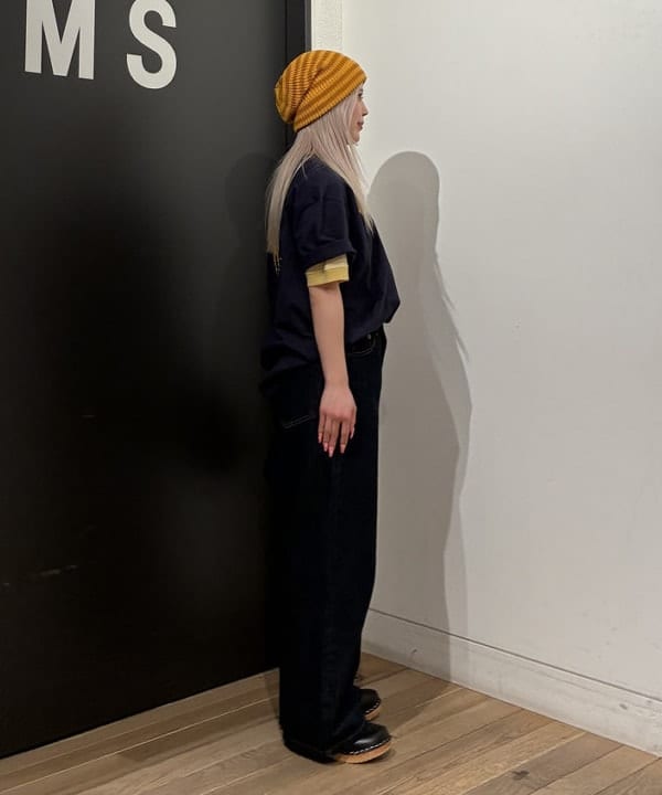 ando naoさんの「BEAMS WOMEN｜【別注】LEUCHTFEUER / 2トーン ボーダー ワッチキャップ」を使ったコーディネート