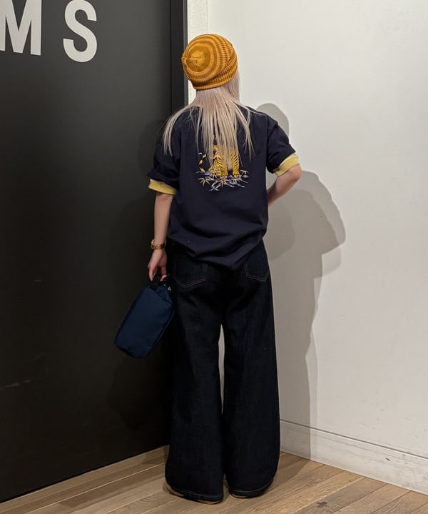 ando naoさんの「BEAMS WOMEN｜【別注】LEUCHTFEUER / 2トーン ボーダー ワッチキャップ」を使ったコーディネート