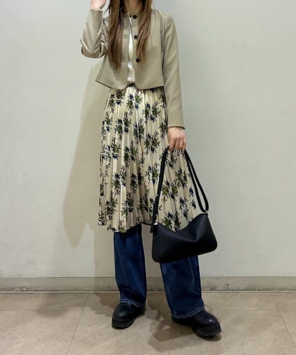 CHIHIROさんの「BEAMS WOMEN｜ヘルシー ニット キャミソール .M」を使ったコーディネート