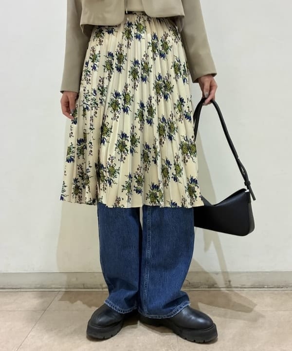 CHIHIROさんの「BEAMS WOMEN｜ヘルシー ニット キャミソール .M」を使ったコーディネート