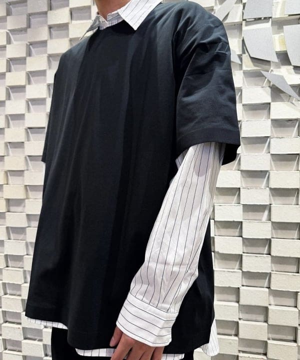 Yutoさんの「BEAMS WOMEN｜バックボタンシャツ」を使ったコーディネート