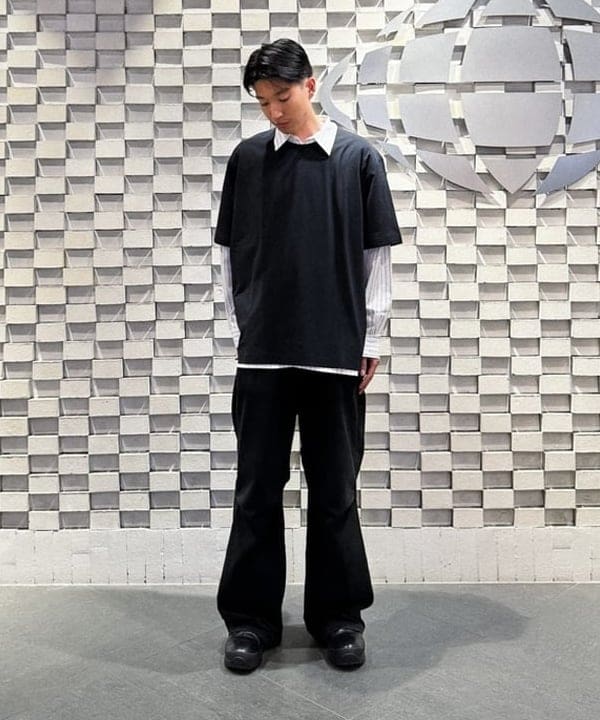 Yutoさんの「BEAMS WOMEN｜バックボタンシャツ」を使ったコーディネート