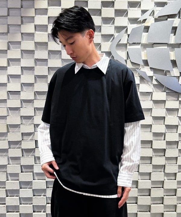 Yutoさんの「BEAMS WOMEN｜バックボタンシャツ」を使ったコーディネート