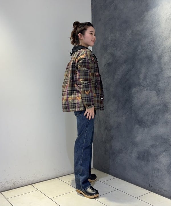 モモさんの「BEAMS WOMEN｜ラッフル カーディガン」を使ったコーディネート