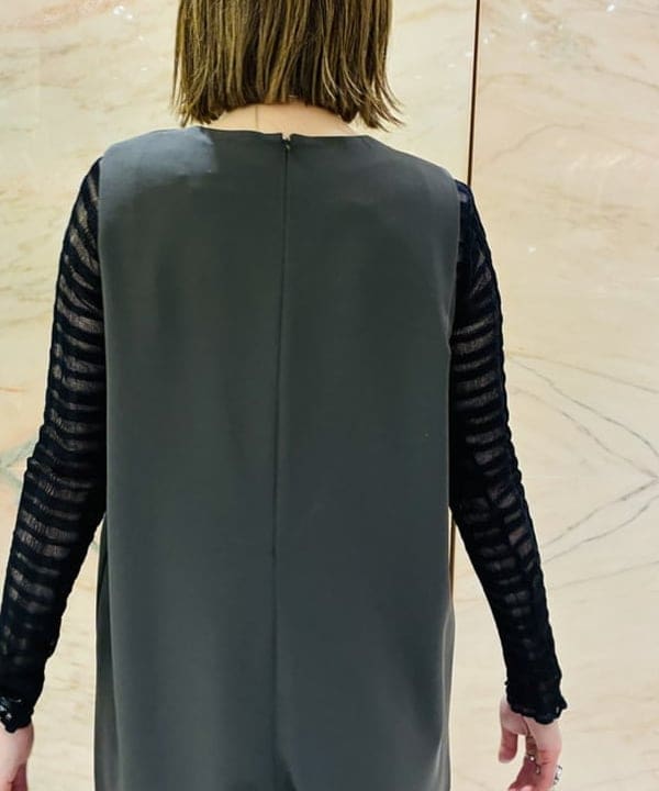 岩沢 珠代さんの「BEAMS WOMEN｜ギャバジン オールインワン」を使ったコーディネート