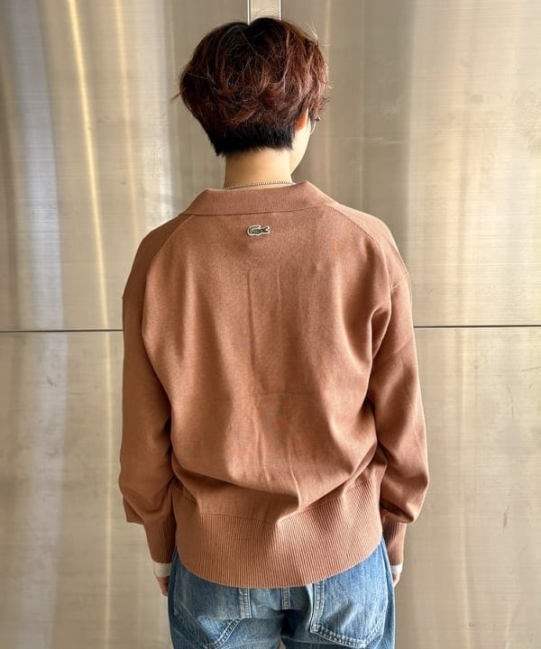 みりさんの「【別注】LACOSTE / ポロ カーディガン」を使ったコーディネート