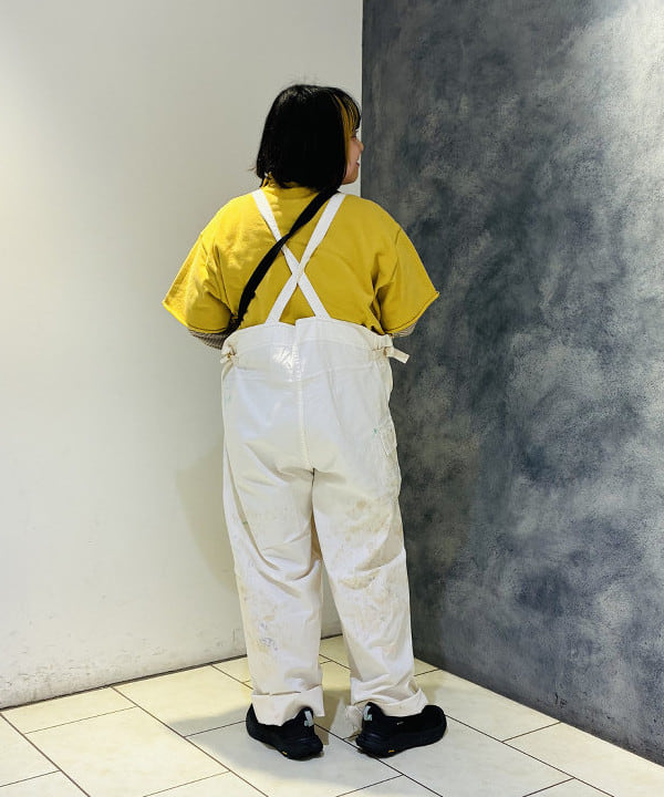 佐藤 歩さんの「BEAMS WOMEN｜ハーフジップ ショートスリーブ スウェット」を使ったコーディネート