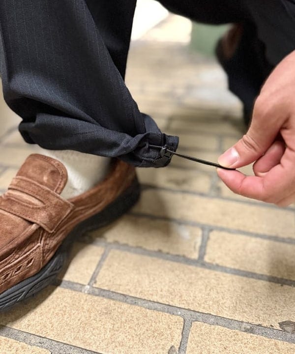 BAKU(東江 漠)さんの「BEAMS WOMEN｜ワイドストレート 2プリーツ  スラックス」を使ったコーディネート