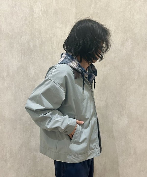 深澤 琥太郎さんの「BEAMS WOMEN｜シンセティックレザーカラー ジャケット」を使ったコーディネート