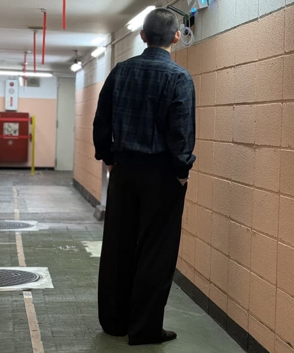 KUROCHANさんの「BEAMS WOMEN｜チェック G-ジャケット【リラックスフィット】」を使ったコーディネート