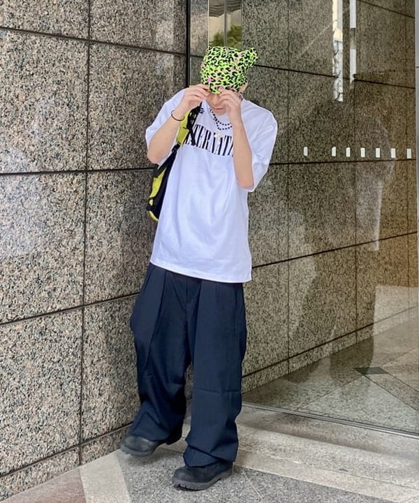 はるひむさんの「BEAMS WOMEN｜【別注】Champion / Music T-Shirt」を使ったコーディネート