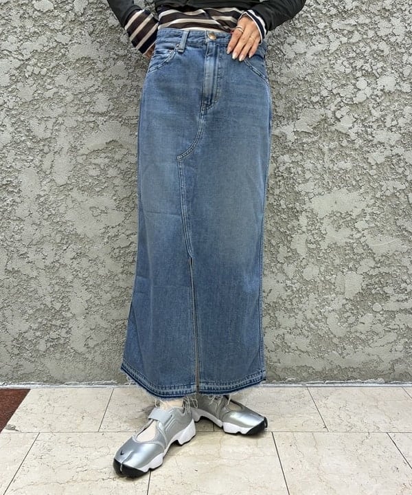 ササキさんの「BEAMS WOMEN｜ORCIVAL / シースルー ボーダー ロングスリーブ カットソー」を使ったコーディネート