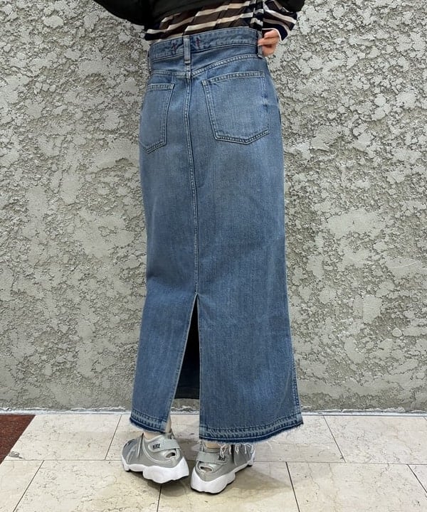 ササキさんの「BEAMS WOMEN｜ORCIVAL / シースルー ボーダー ロングスリーブ カットソー」を使ったコーディネート