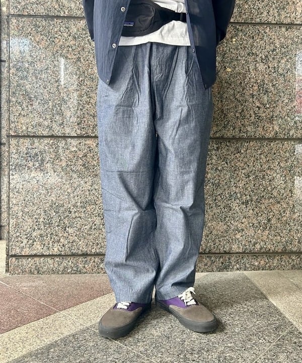 深澤 琥太郎さんの「BEAMS WOMEN｜ショートレングス シアー コーチシャツ【ワイドショートフィット】」を使ったコーディネート