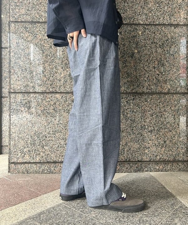 深澤 琥太郎さんの「BEAMS WOMEN｜ショートレングス シアー コーチシャツ【ワイドショートフィット】」を使ったコーディネート